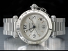Cartier|Pasha C Time Zone GMT Silver/Argento|W31029M7 / 2377